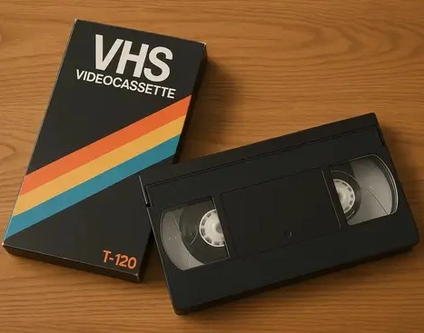 Fita de Vídeo VHS. Digitalização de Fitas Analógicas Velhas e Gastas. Conversão de VHS para Digital Jardim Goiás.