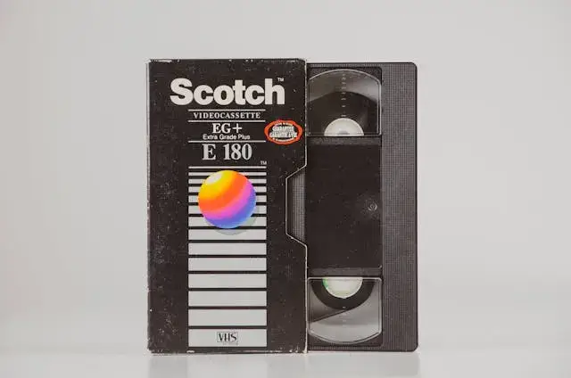 Fita VHS Antiga.