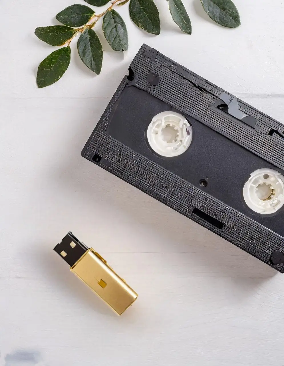 Fita de Vídeo Antiga. Conversão de Fitas VHS para Pen Drive em Jardim Goiás.