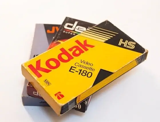 Fita VHS Antiga.